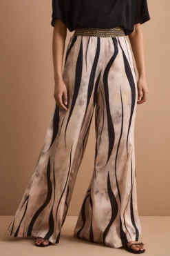 Pantalone Cerimonia Fluido con Passamaneria - FANT. ORO