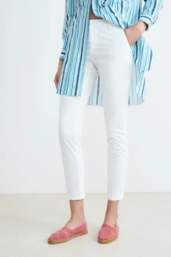 Pantalone chino - BIANCO