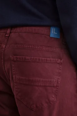 Pantalone Cinque Tasche Regular Fit - BORDEAUX