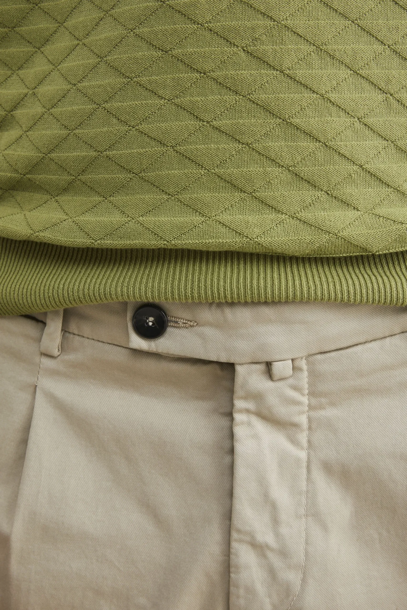 Pantalone classico uomo - BEIGE