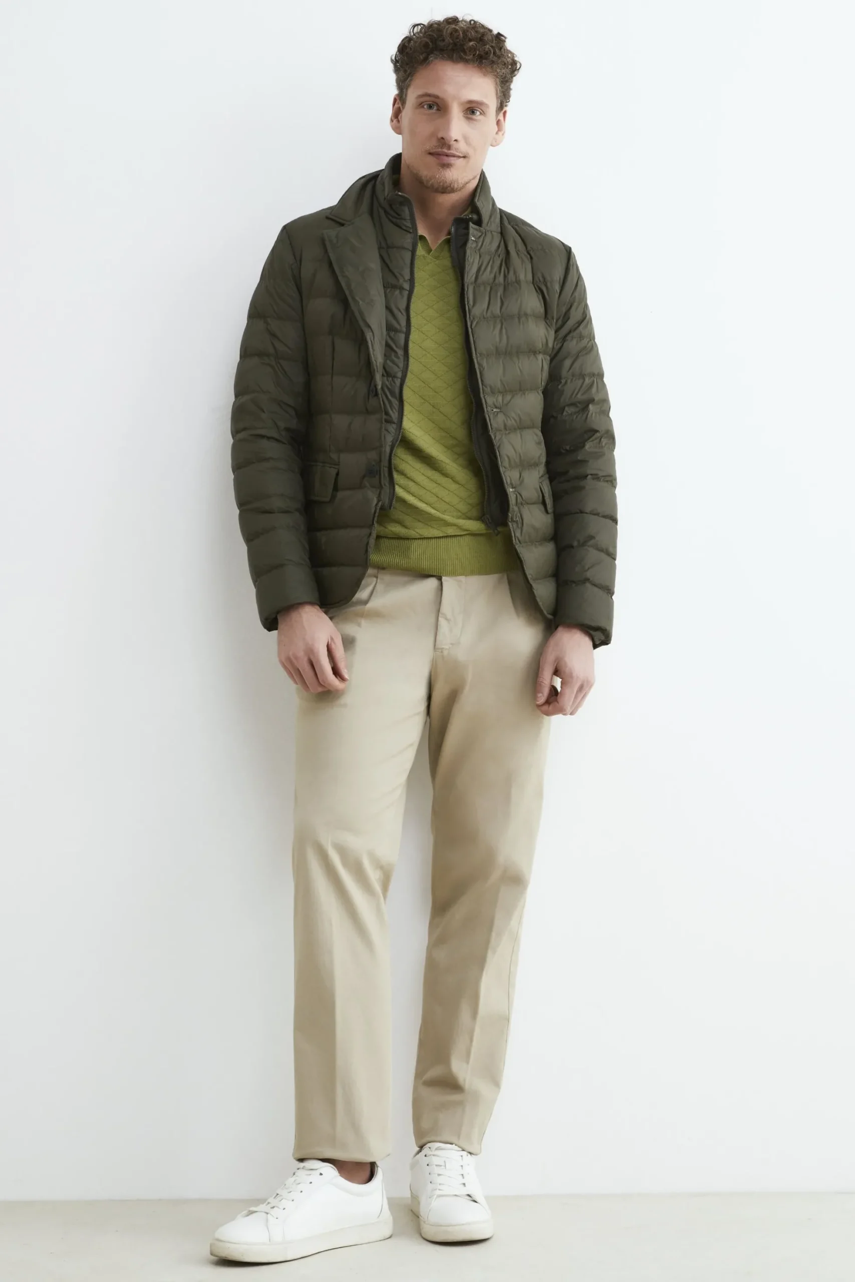 Pantalone classico uomo - BEIGE