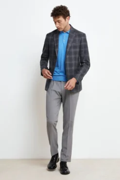 Pantalone Coulisse in Lana - GRIGIO CHIARO