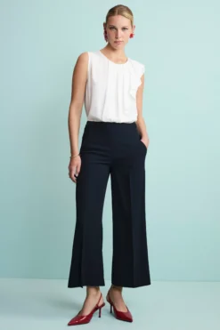 Pantalone culotte - BLU