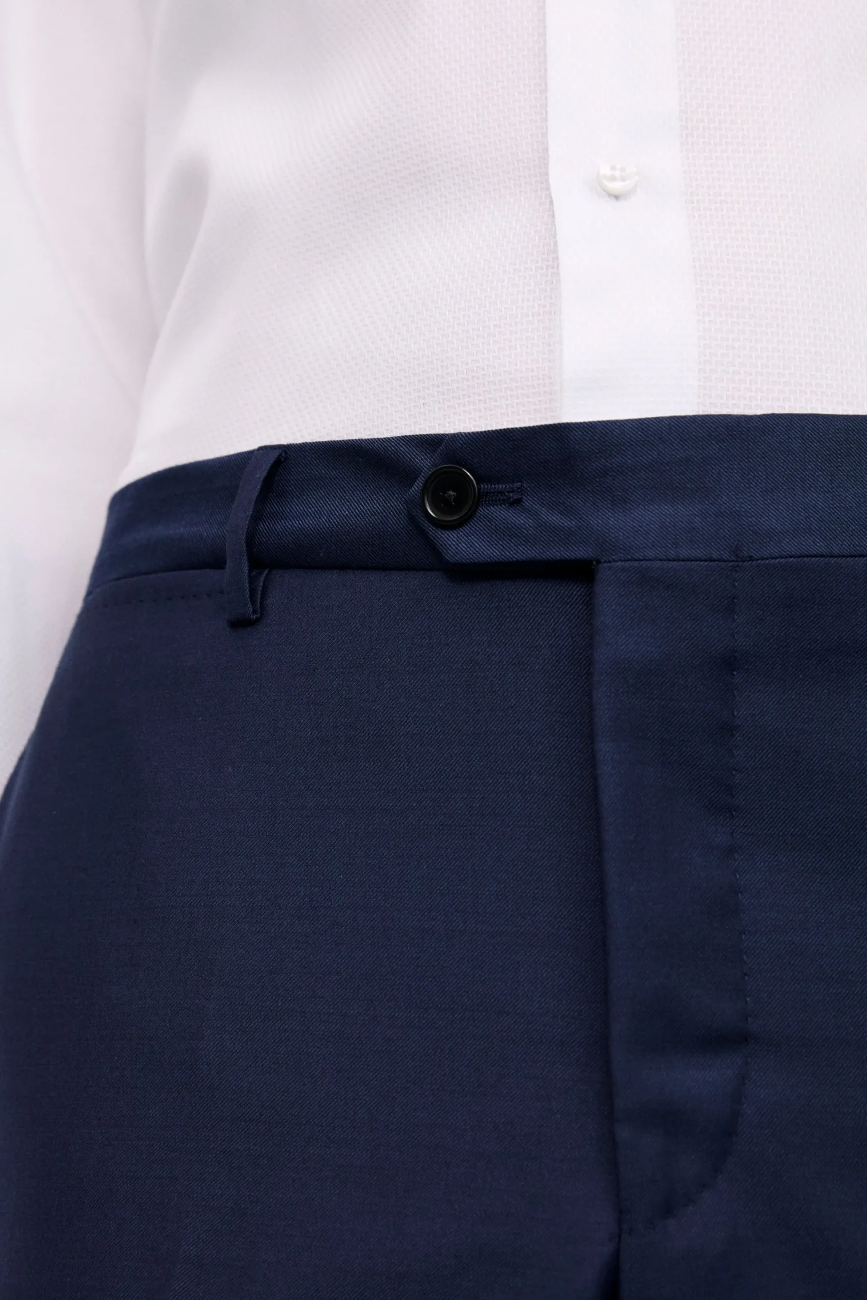 Pantalone da Cerimonia in Lana Vergine Drop 4 - BLU