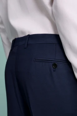 Pantalone da Cerimonia in Lana Vergine Drop 8 - BLU