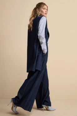Pantalone Denim Over in Cotone - JEANS