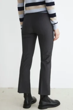 Pantalone elegante grigio da donna - GRIGIO