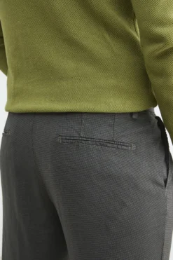 Pantalone fantasia in cotone - VERDE