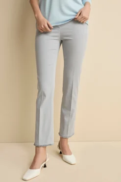 Pantalone Flare in Gabardina - PERLA
