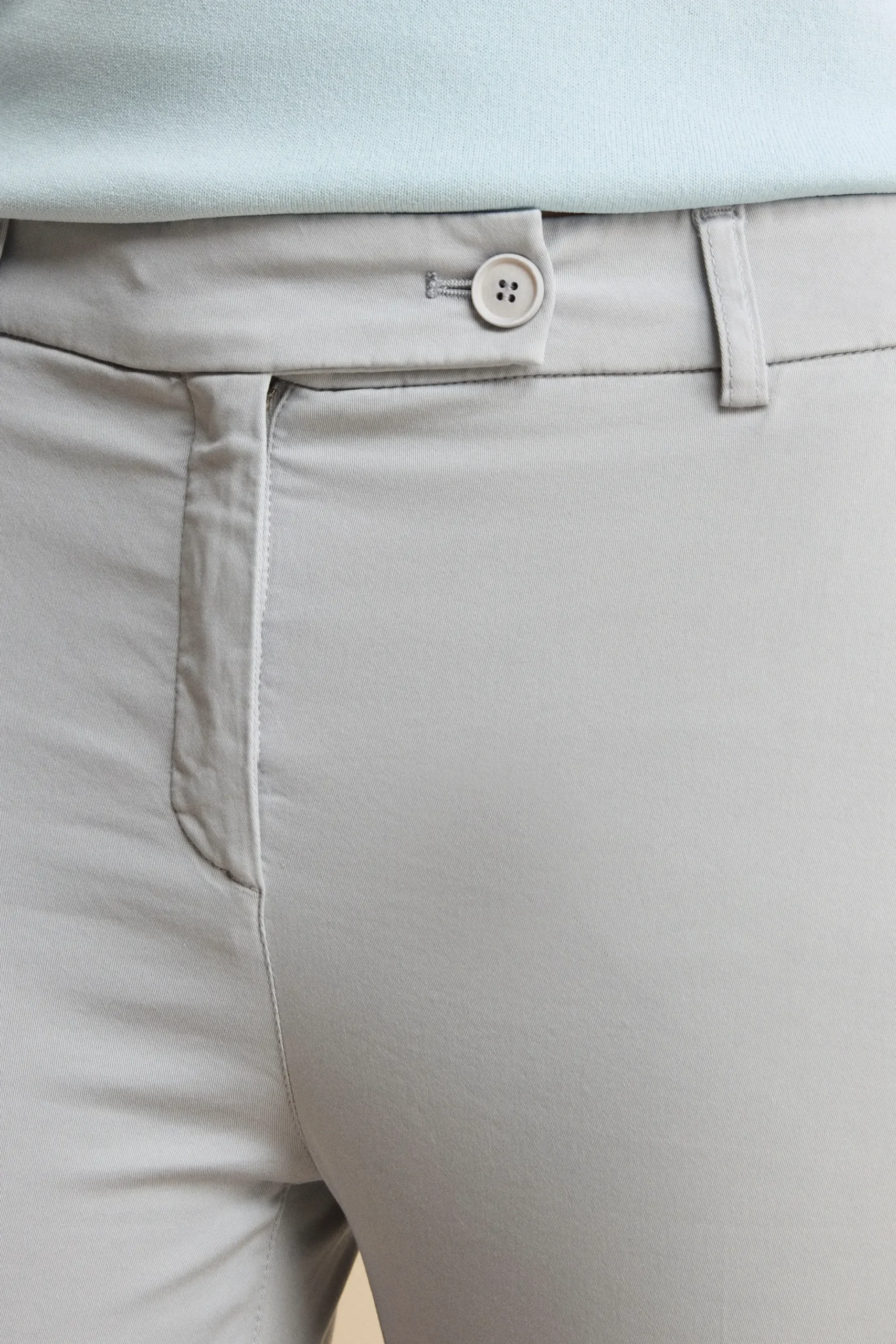 Pantalone Flare in Gabardina - PERLA