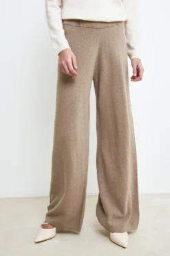 Pantalone in lana e cashmere - CORTECCIA