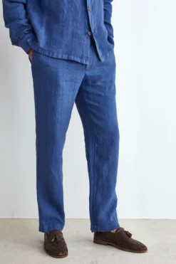 Pantalone in Lino con Coulisse - JEANS