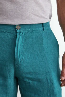 Pantalone in Lino - VERDE