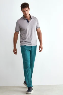 Pantalone in Lino - VERDE