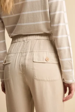 Pantalone Morbido in Tencel - SABBIA