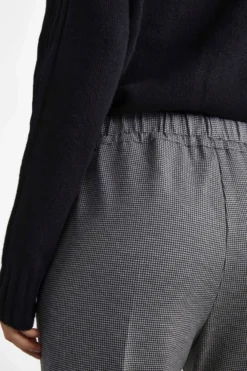 Pantalone Sigaretta Con Coulisse - P/POULE GRIGIO