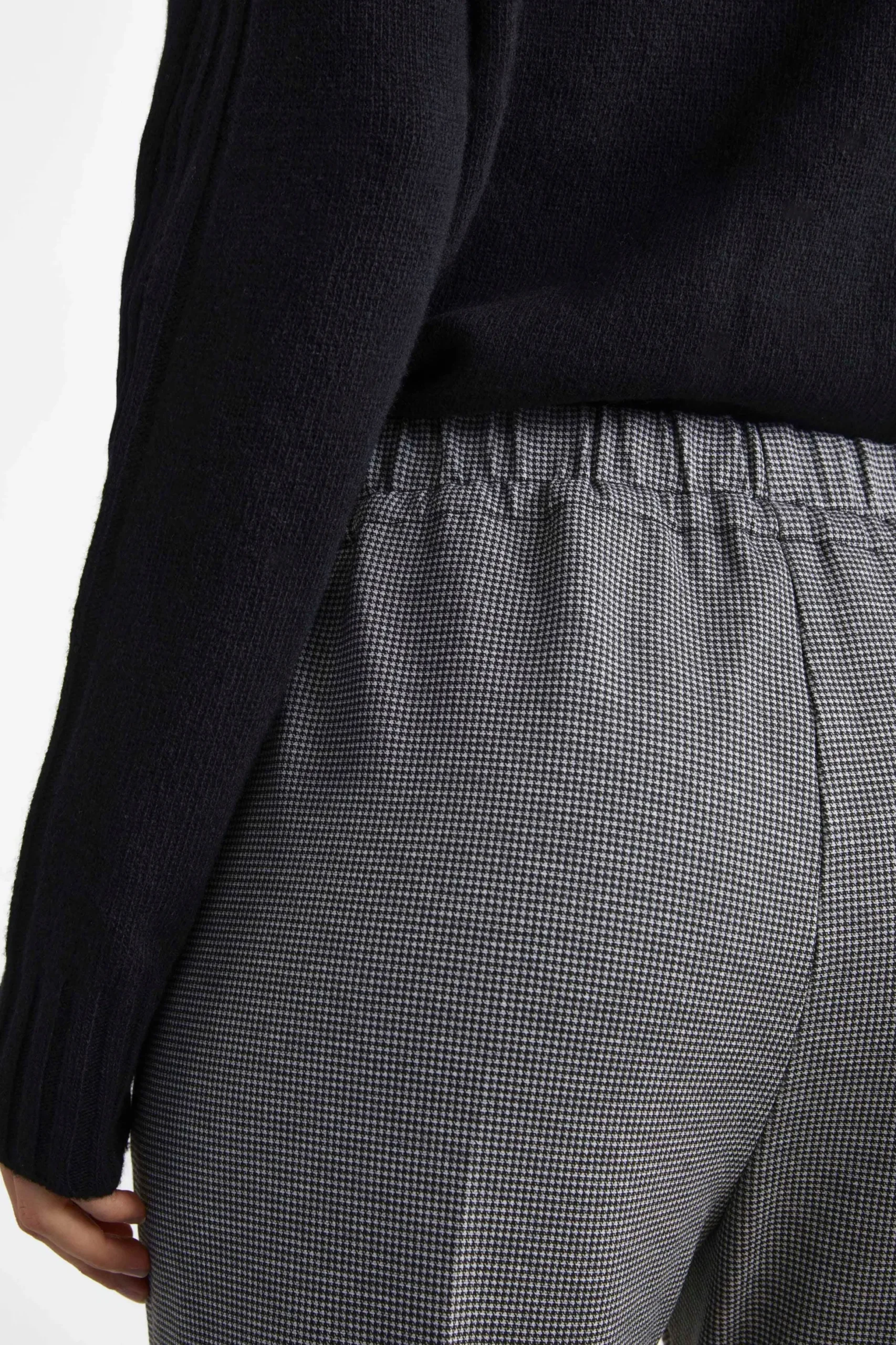 Pantalone Sigaretta Con Coulisse - P/POULE GRIGIO