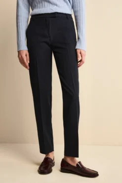 Pantalone Sigaretta Regular Fit - BLU