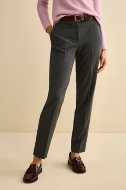 Pantalone Sigaretta Regular Fit - GRIGIO