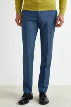 Pantalone Slim Fit in Lana - AVIO
