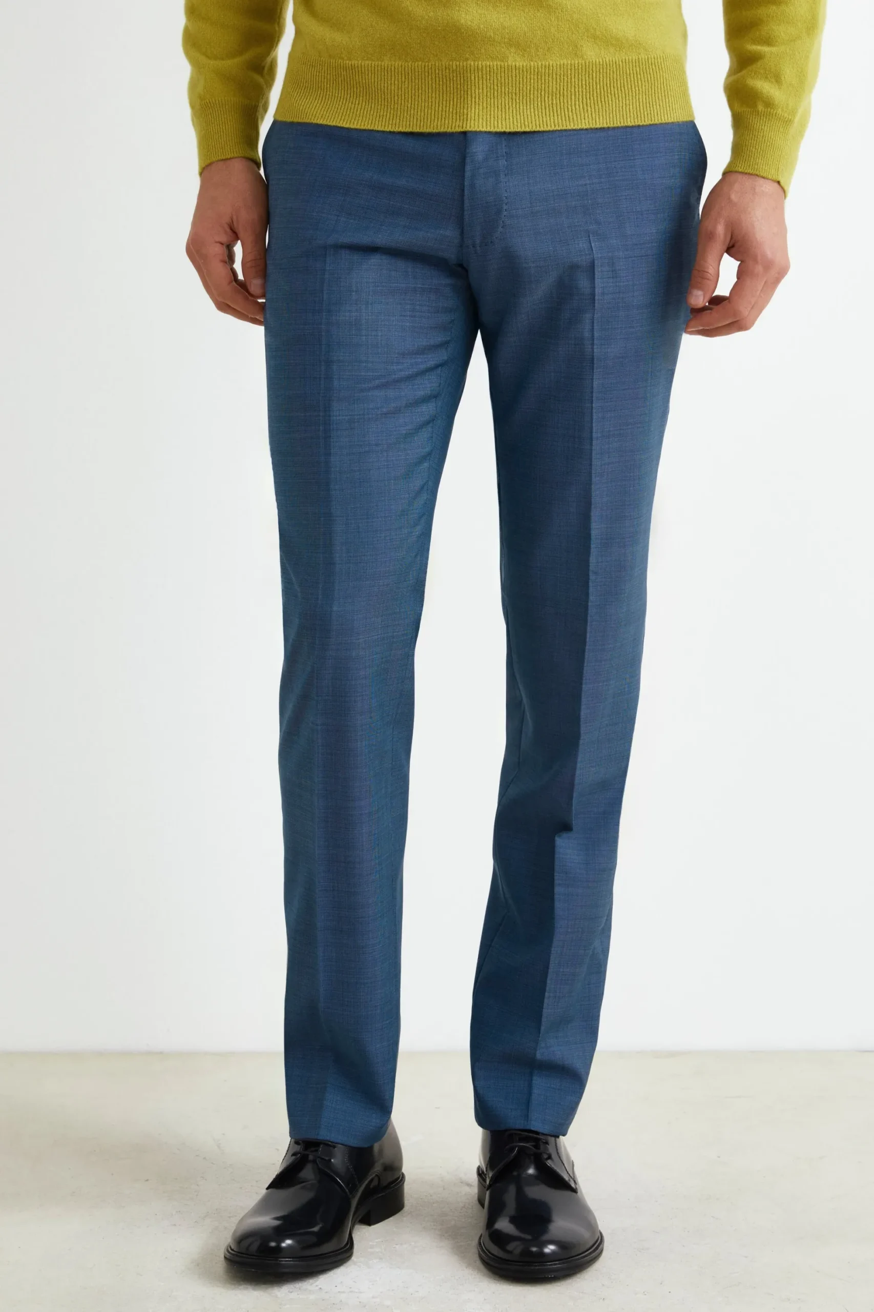 Pantalone Slim Fit in Lana - AVIO