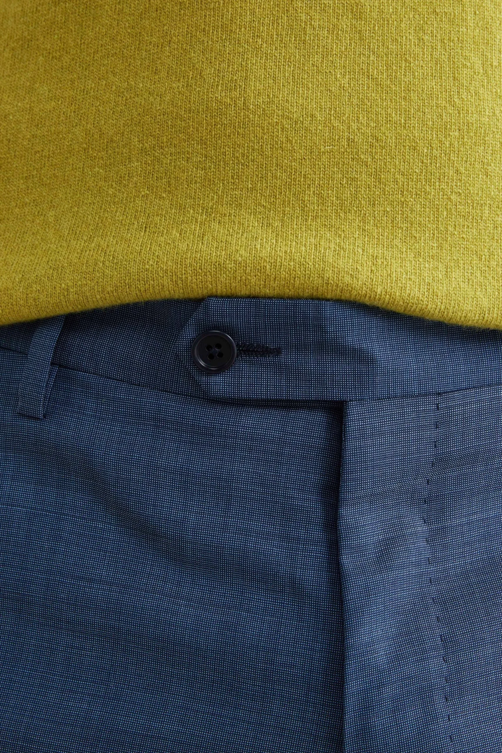 Pantalone Slim Fit in Lana - AVIO