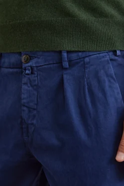 Pantalone Stretch Slim Fit - BLU