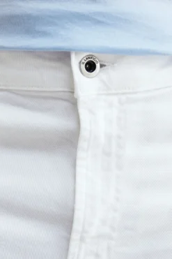Pantalone 5 tasche in cotone - BIANCO