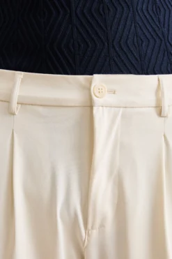 Pantalone Tecnico Slim Fit con Elastico - PANNA