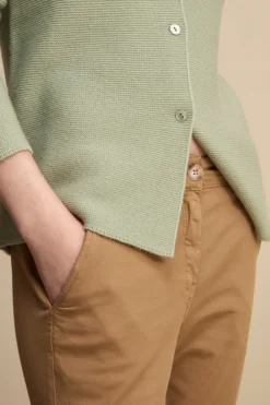 Pantalone Twill Regular Fit - BRONZO