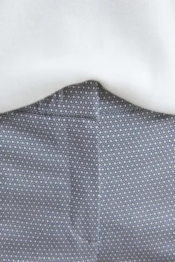 Pantaloni fantasia blu - BLU MICROEFFETTO