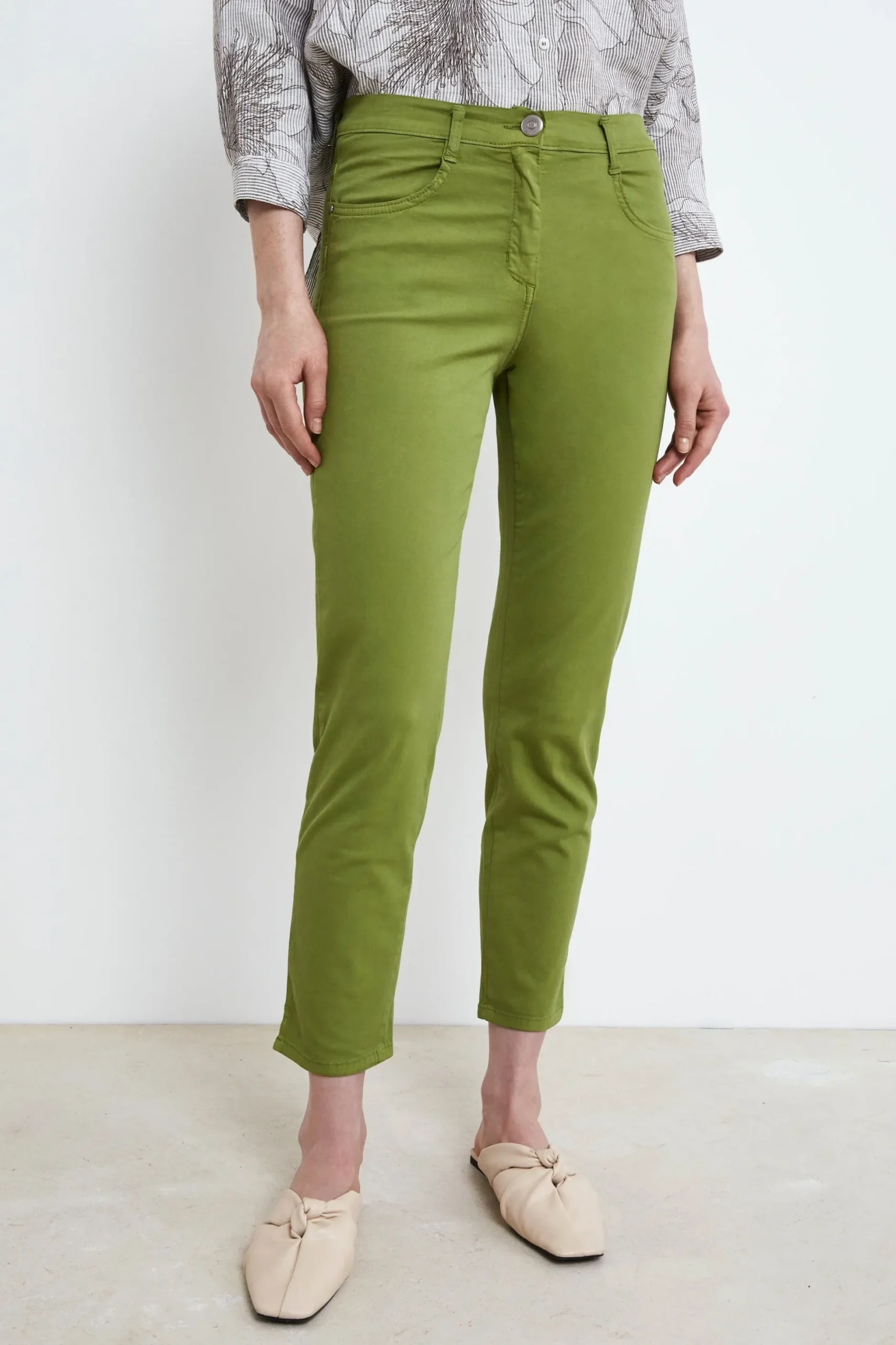 Pantaloni Slim Cinque Tasche - ACIDO