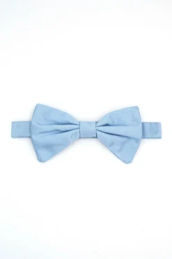 Papillon in Pura Seta - AZZURRO