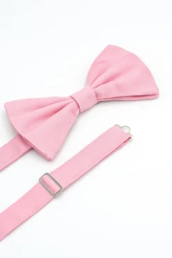 Papillon in Pura Seta - ROSA