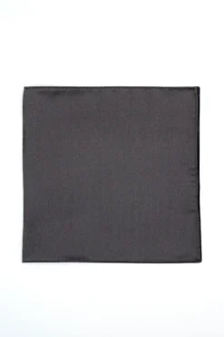 Pochette in Pura Seta - ANTRACITE