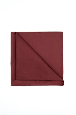 Pochette in Pura Seta - BORDEAUX