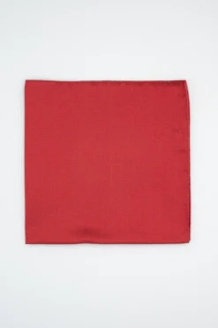 Pochette in Pura Seta - ROSSO