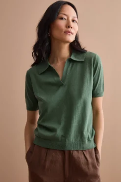 Polo Derby Mezza Manica in Cotone - BOTTIGLIA