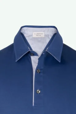 Polo Jersey Mezza Manica in Filo di Scozia - ROYAL