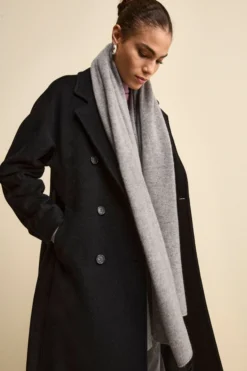 Sciarpa in cashmere - GRIGIO MEDIO