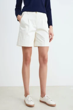 Shorts bianchi donna - PANNA