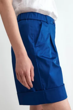 Shorts blu donna - BLU ELETTRICO