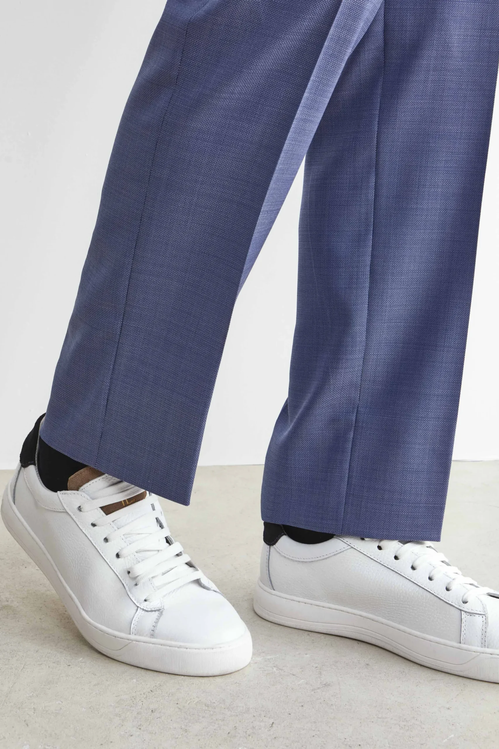 Sneakers Bianche in Pelle - BIANCO
