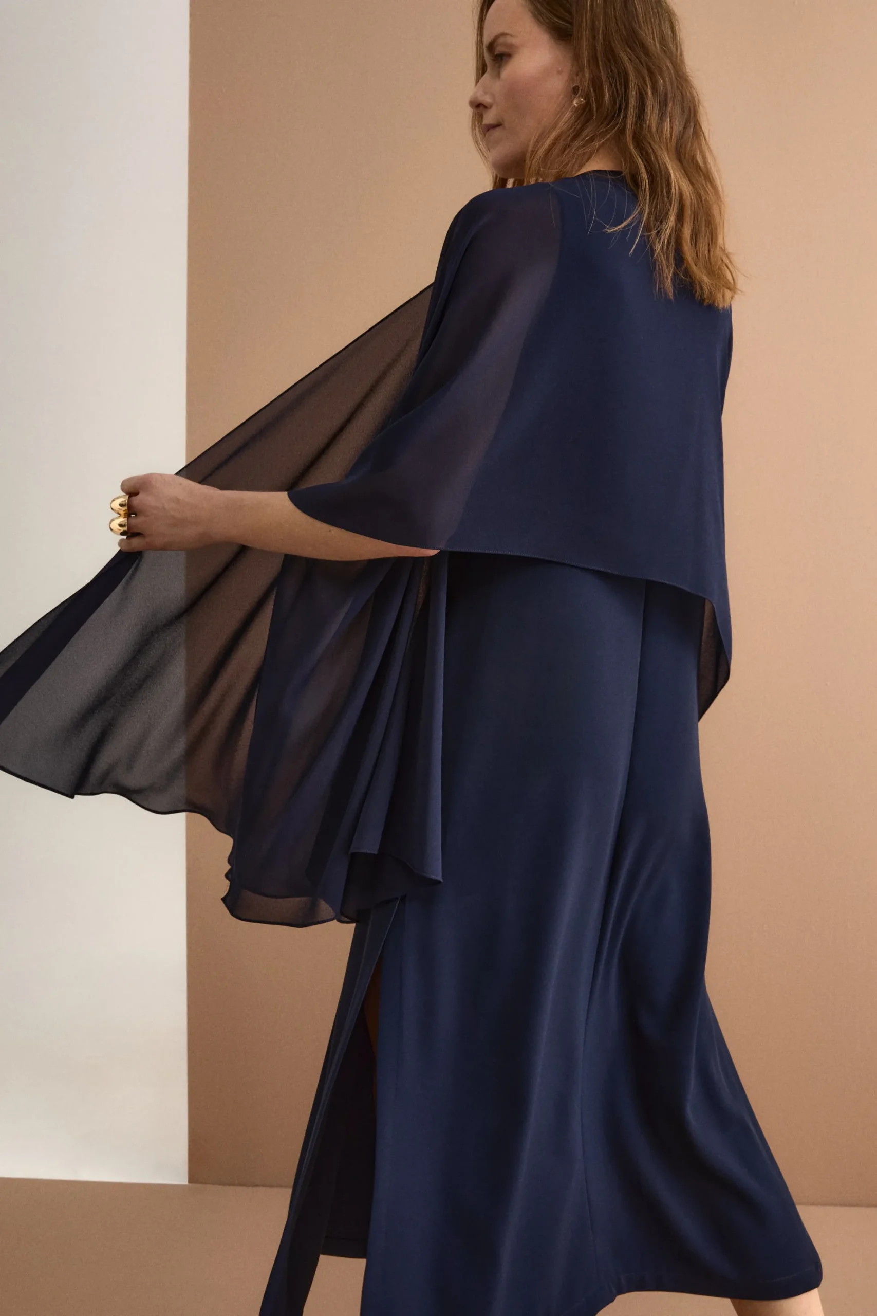 Stola da Cerimonia in Georgette - BLU
