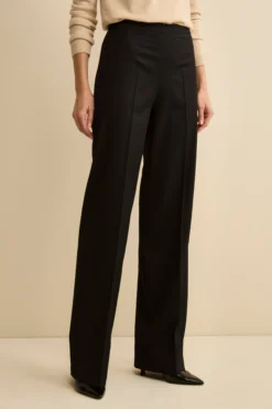 Tailleur in Lana Vergine Doppiopetto - NERO