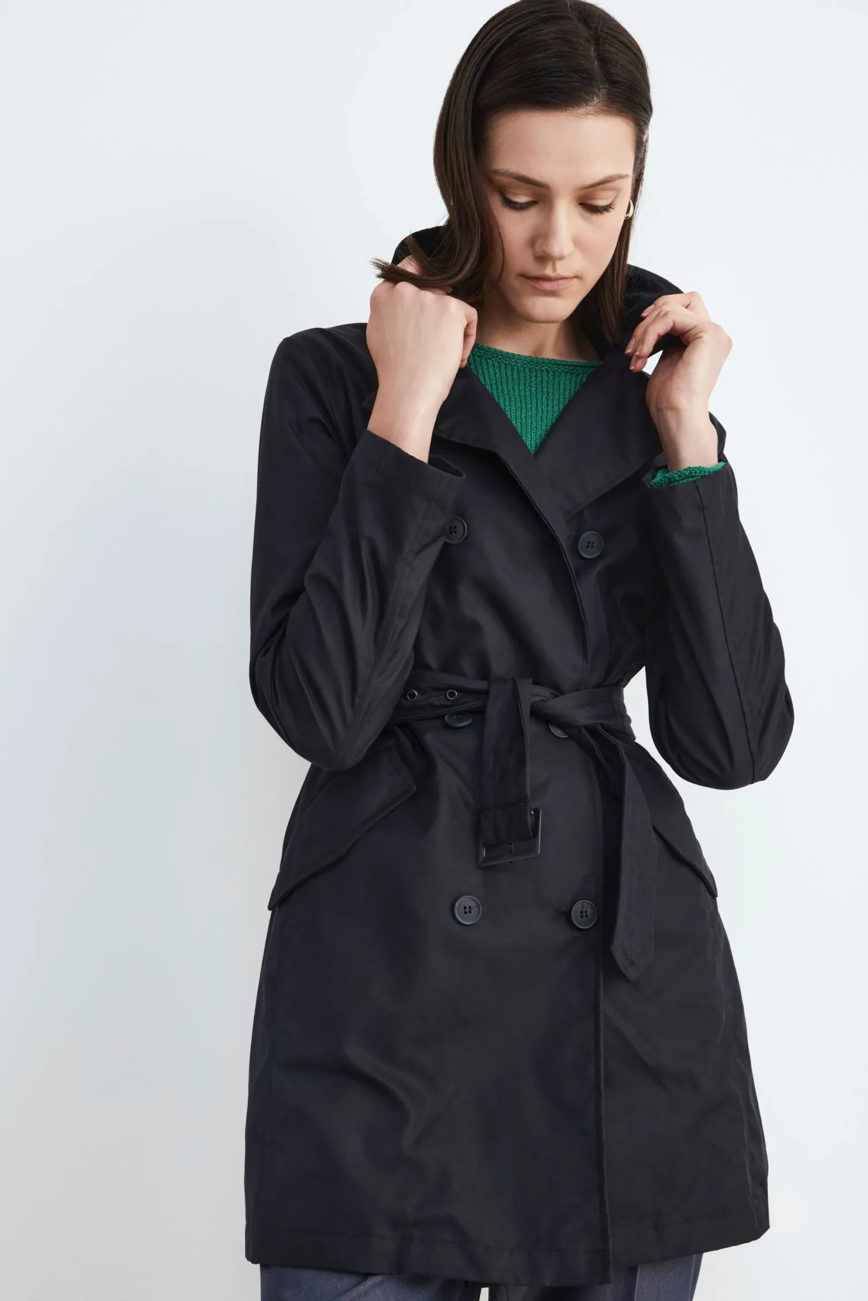 Trench donna elegante - NAVY