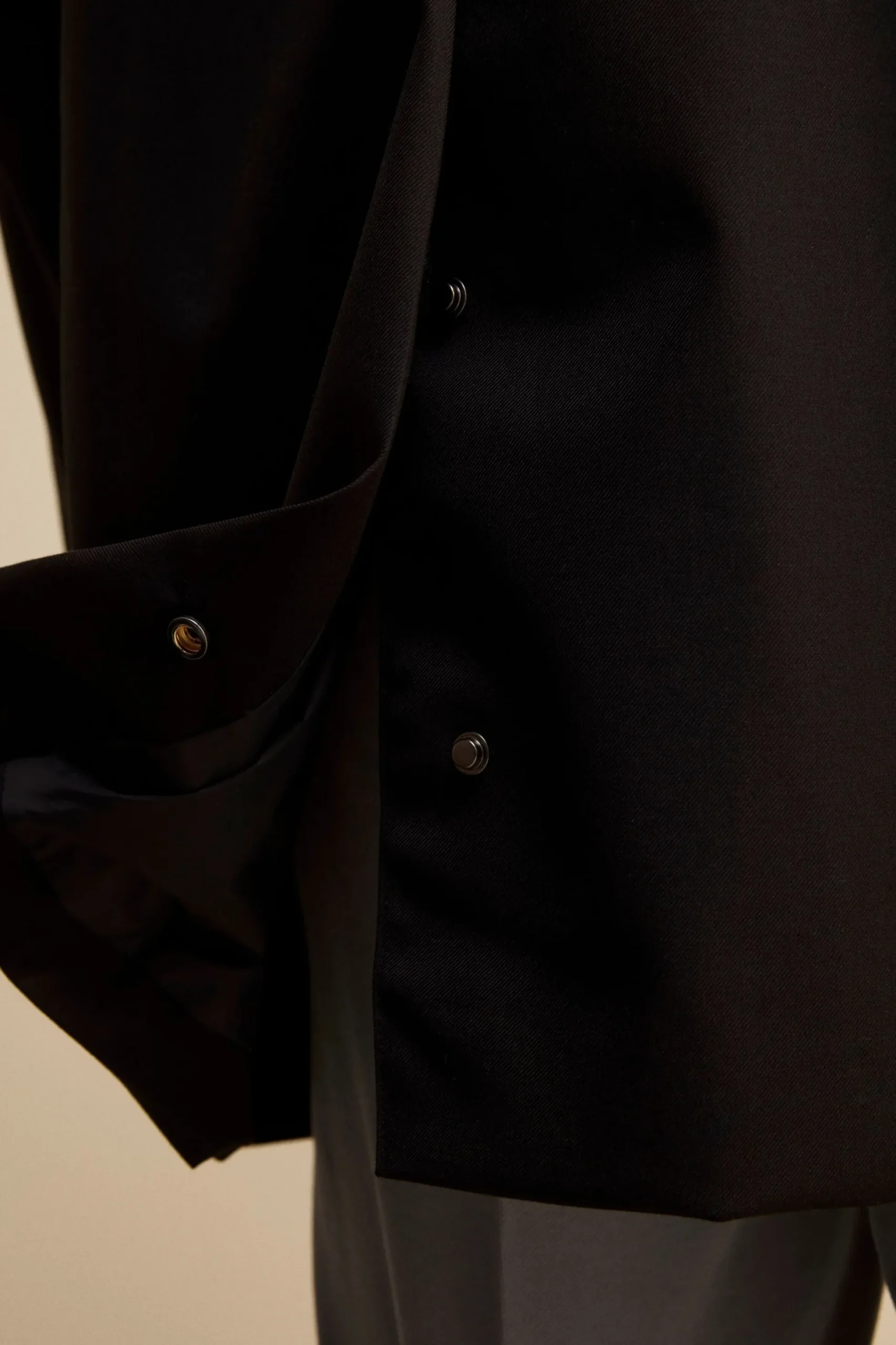 Trench Impermeabile con Pettorina - NERO