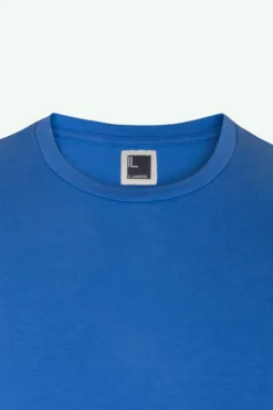 T-Shirt Girocollo in Jersey di Cotone - BLUETTE