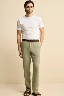 T-Shirt Girocollo Slim Fit in Cotone Supima - BIANCO