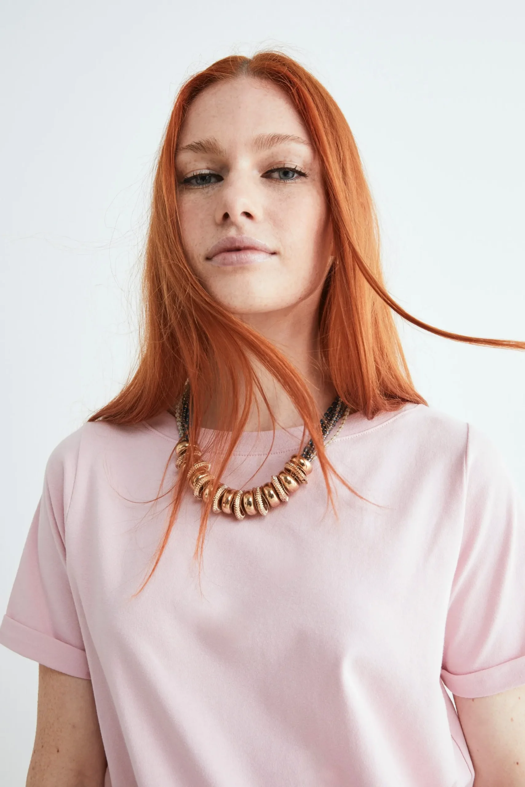 T-shirt in cotone - ROSA
